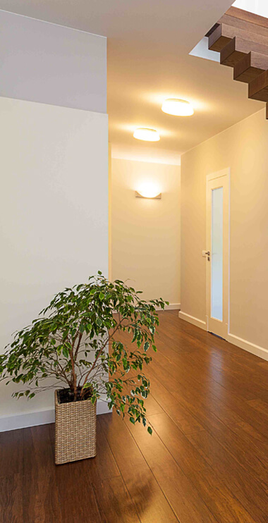 Clean finished basement representing the dry, usable outcome homeowners value